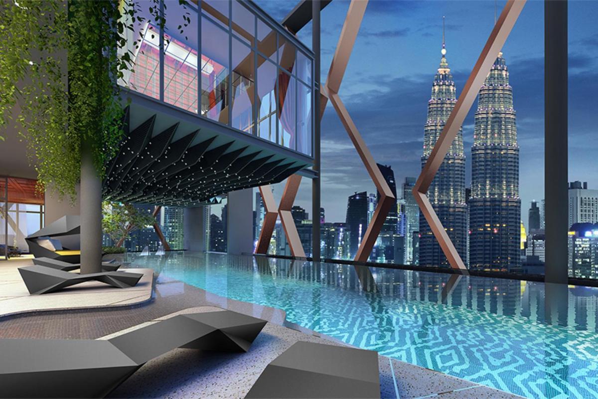 Scarletz Suites Klcc By Gc Luxury Suites 쿠알라룸푸르 외부 사진